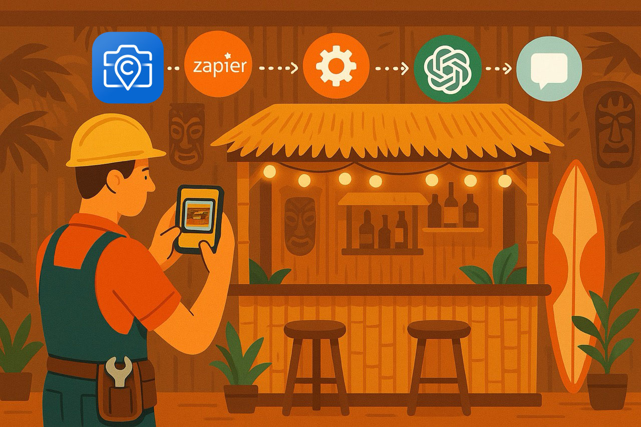 Automating CompanyCam Photo Descriptions with ChatGPT and Zapier